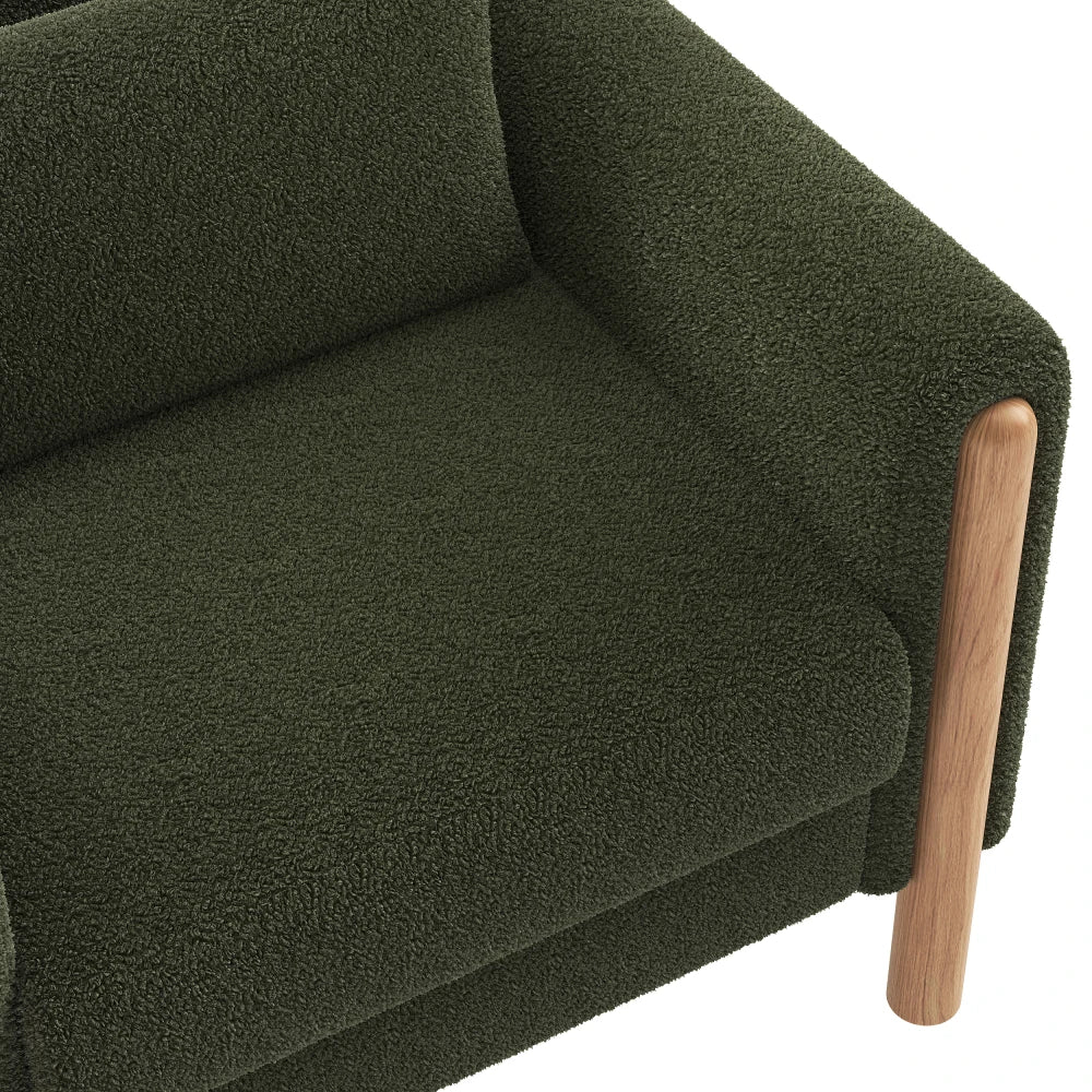 Fauteuil moderne rembourrage doux