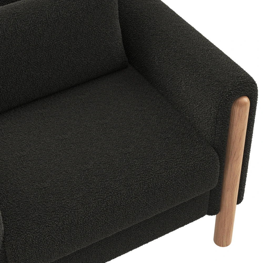 Fauteuil moderne rembourrage doux
