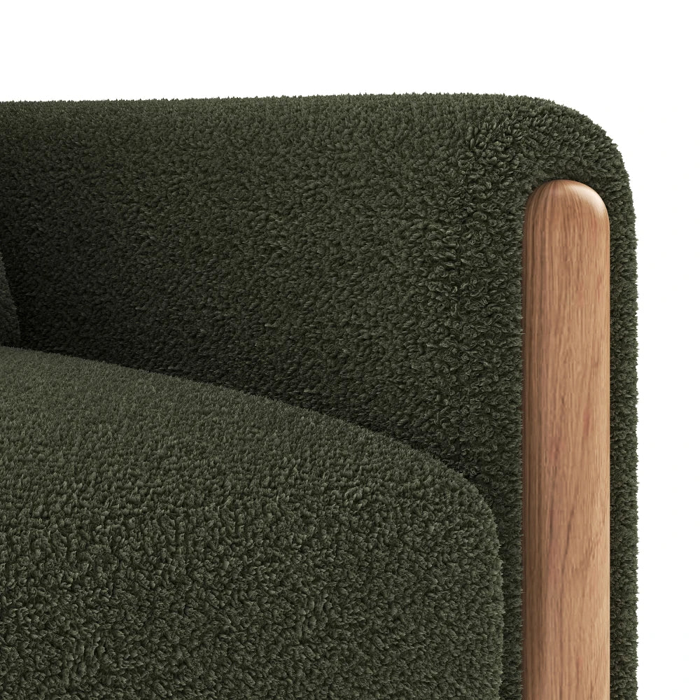 Fauteuil moderne rembourrage doux