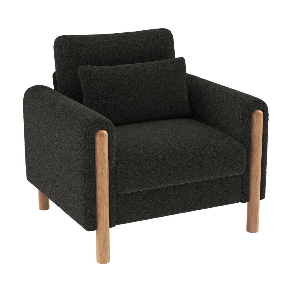 Fauteuil moderne rembourrage doux