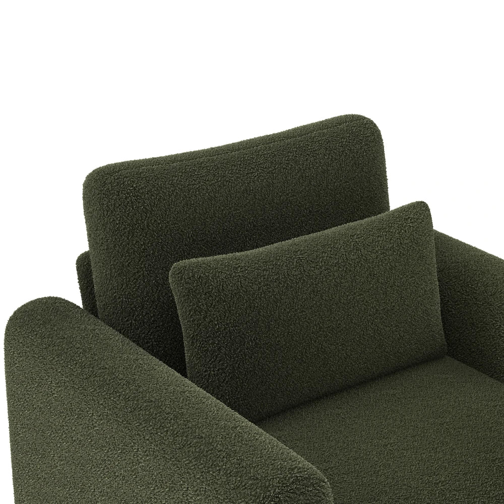 Fauteuil moderne rembourrage doux