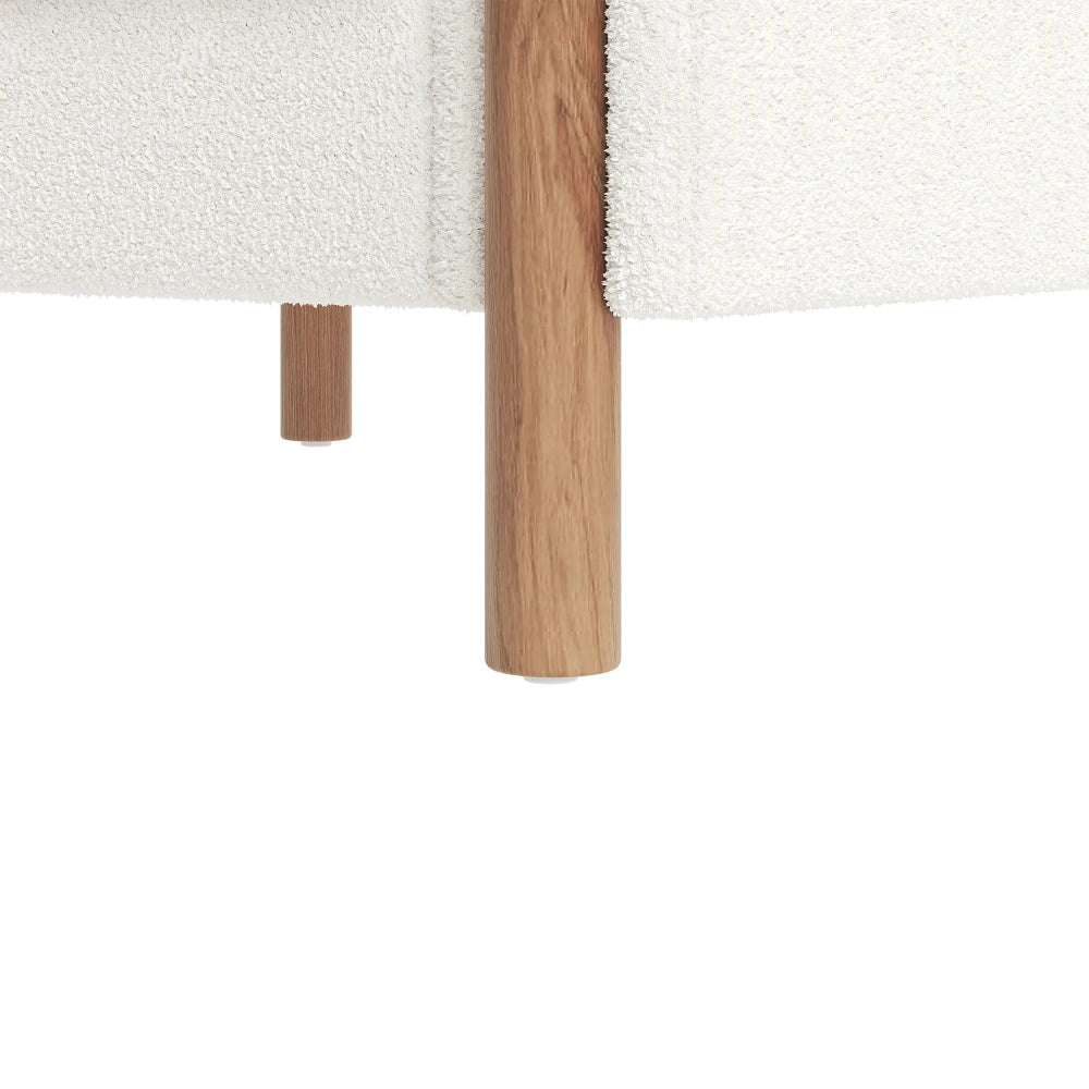Fauteuil moderne rembourrage doux