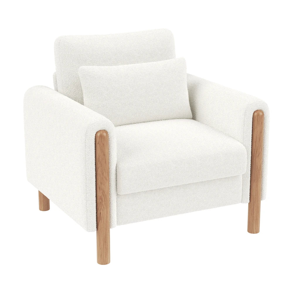 Fauteuil moderne rembourrage doux