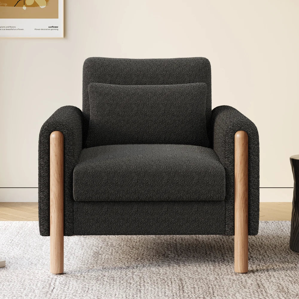 Fauteuil moderne rembourrage doux