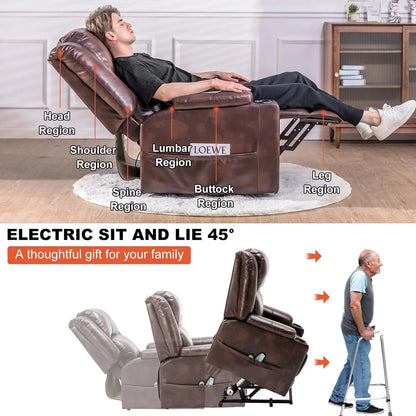 Fauteuil inclinable électrique pour personnes âgées