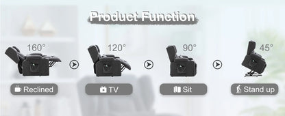 Fauteuil de massage avec surface en tissu