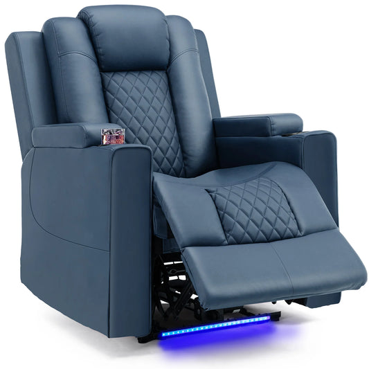 fauteuils inclinables et chaises longues avec LED