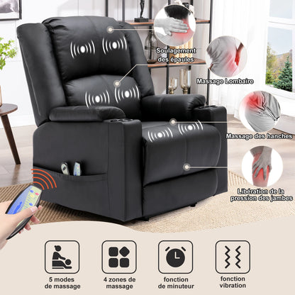 Fauteuil inclinable électrique pour personnes âgées