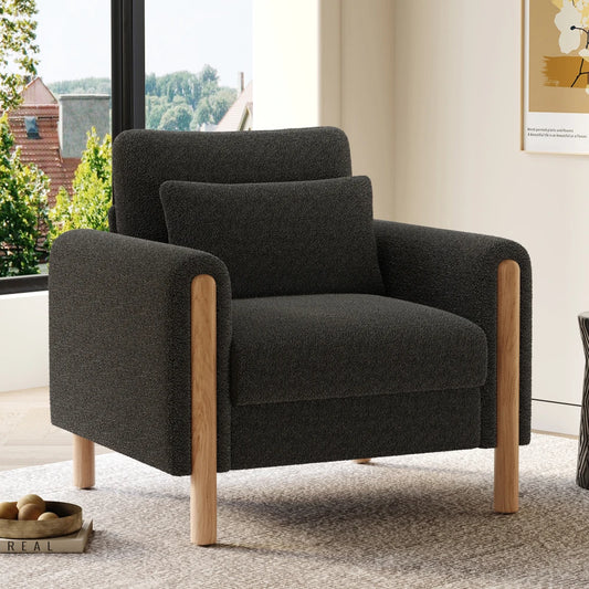 Fauteuil moderne rembourrage doux