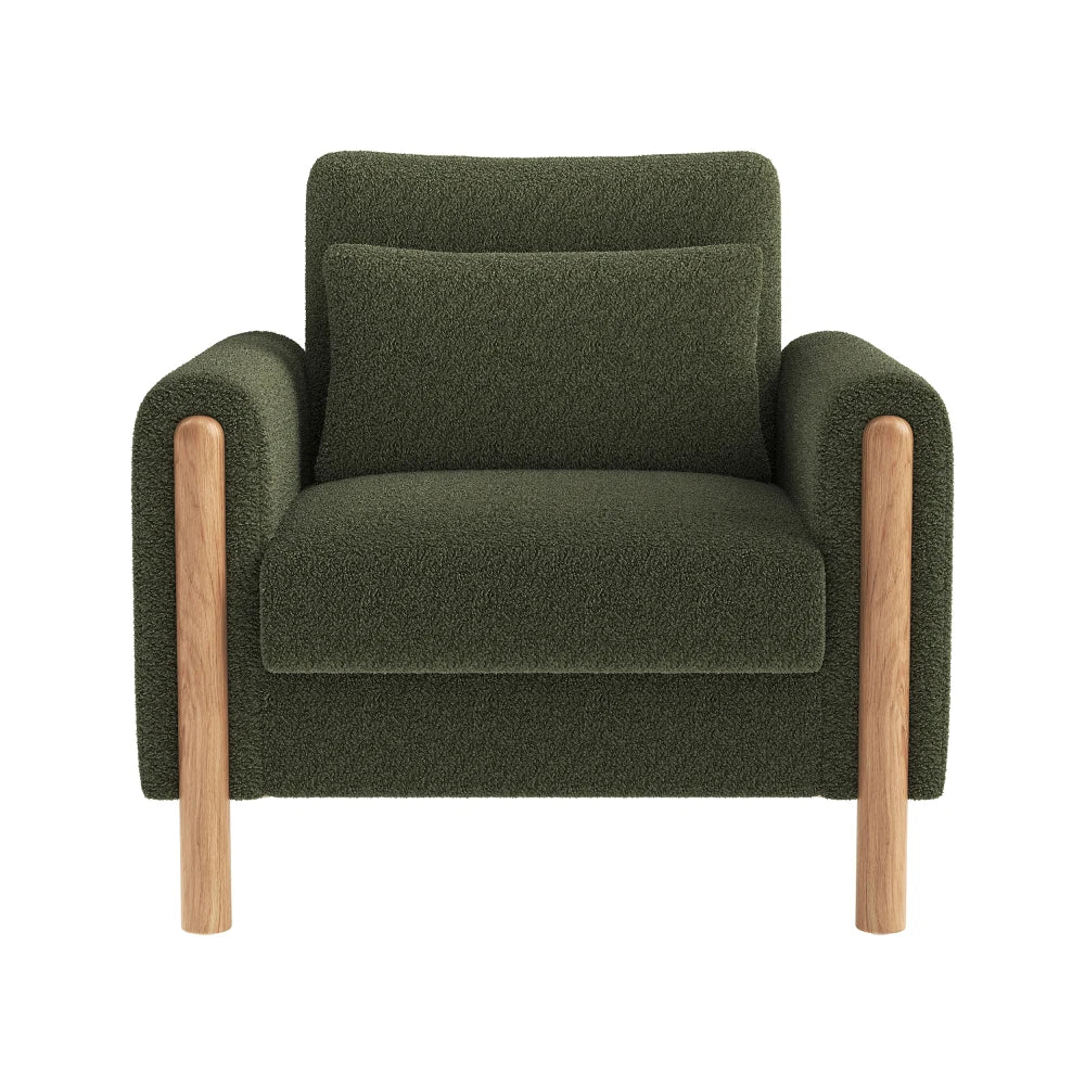 Fauteuil moderne rembourrage doux