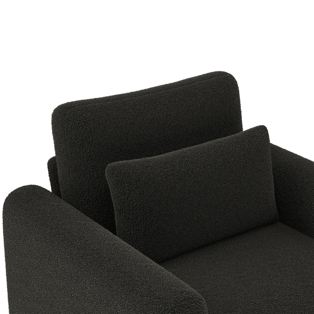 Fauteuil moderne rembourrage doux