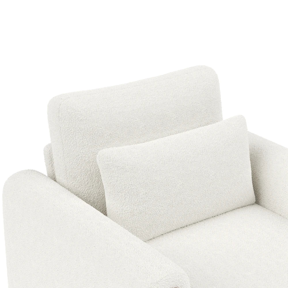 Fauteuil moderne rembourrage doux