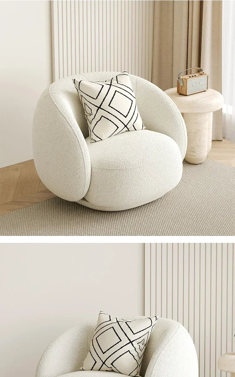 Salon de chaise moelleux Moderne