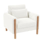 Fauteuil moderne rembourrage doux