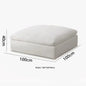 Canapé Nuage Modulaire en Tissu Chenille