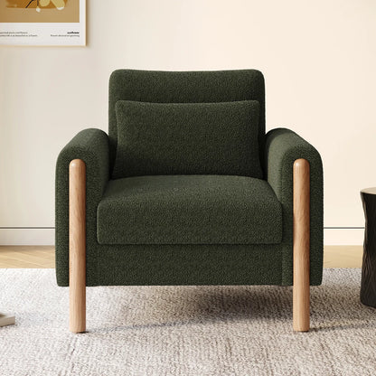 Fauteuil moderne rembourrage doux