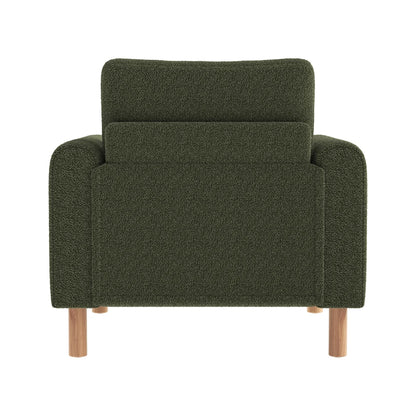 Fauteuil moderne rembourrage doux